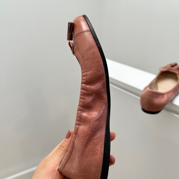 Size 6 PRADA pink ballet flats - Picture 6 of 6